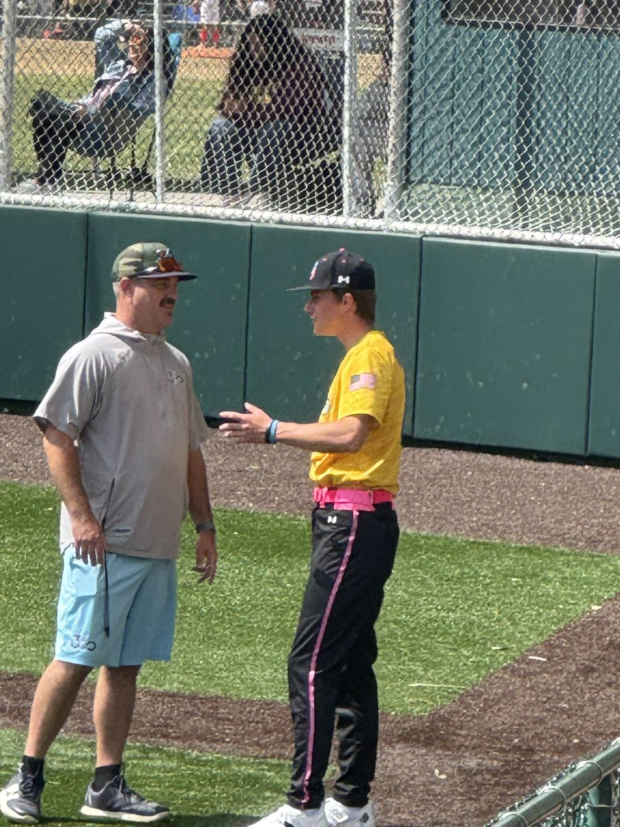 BASouthwell's tweet photo. Game 3 @TopTierBaseball in Billings, MT.  Extra base hit streak extended to 3 games, with a 2-run double over left fielder.  Also had 2 outfield assists… a double up at 1B and a gun-down at the plate on a runner trying to score from 2nd on a single to right.  Threw 2 2/3, 2h’s, 0er’s, hitting 87.  Highlight was having @Centralia_BSB Coach stopping by to speak to me after the game to learn more about my future interests and plan to stay in touch. THAT’S WHAT COLLEGE EXPOSURE TOURNAMENTS ARE ALL ABOUT !
@NCSARaymond @FieldLevel @jucoroute @BUncommitted @uncommittedBBs @AlfredStateBSBL @AHC_Baseball @SebastianiDom5 @kisch_konrad @TerryDoyle32 @CoachUberti