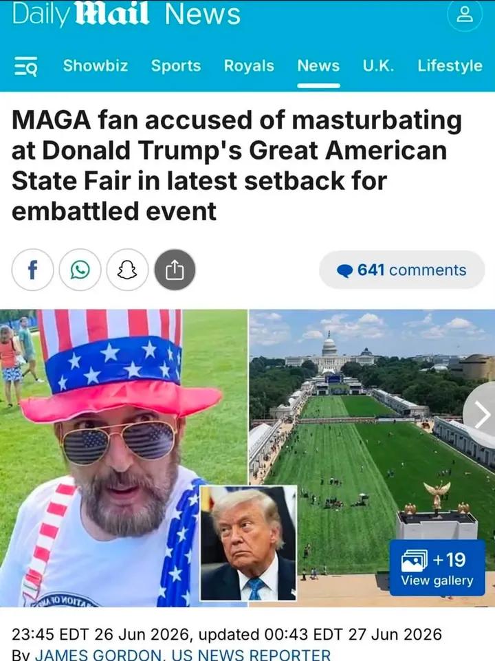 covie_93's tweet photo. trump's Great American State Fair summed up in two photos: https://t.co/HWFkoLL6L0