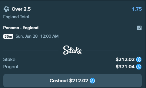 locksofgenie's tweet photo. 🪜WORLD CUP LADDER CHALLENGE!🪜 

💰$50 —> $10,000 Challenge💰

Bet 1:$50 —> $95.5✅
Bet 2: $95.5 —> $212.02✅
Bet 3: $212.02 —> $371.04💰 https://t.co/0xgHDuFb8a