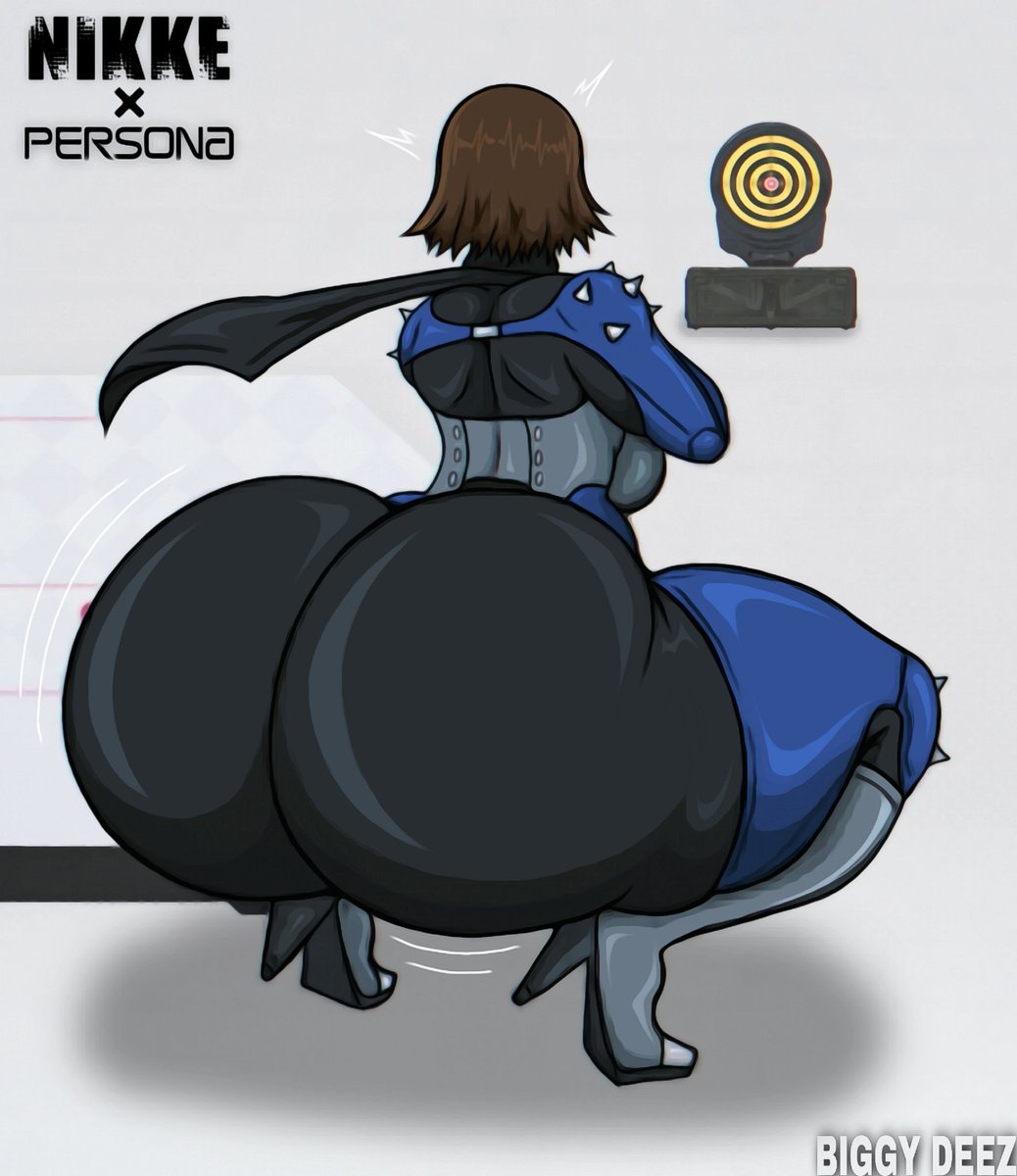DeezySempai's tweet photo. The Nikke: Goddess of Victory x Persona Collab is Lookin Good❗️👀🍑💦

Ft. Makoto Niijima/Queen's Fat Booty🍑👅💦 https://t.co/xemlALhCn3
