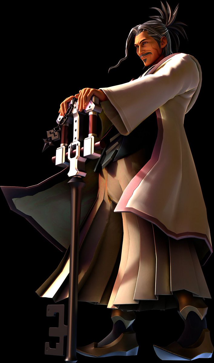 Sundown_Ageha's tweet photo. It took an embarrassingly long time for me to realize Eraqus's name is an anagram and also that he's supposed to look like Sakaguchi. https://t.co/9qOuCzd9U3