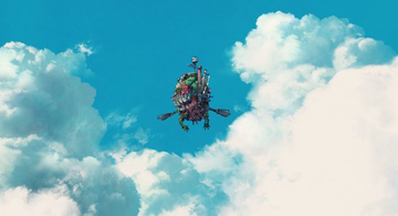 Gibboanxious's tweet photo. Howl's Moving Castle (2004) 

dir. Hayao Miyazaki https://t.co/LFkbGgAIEw