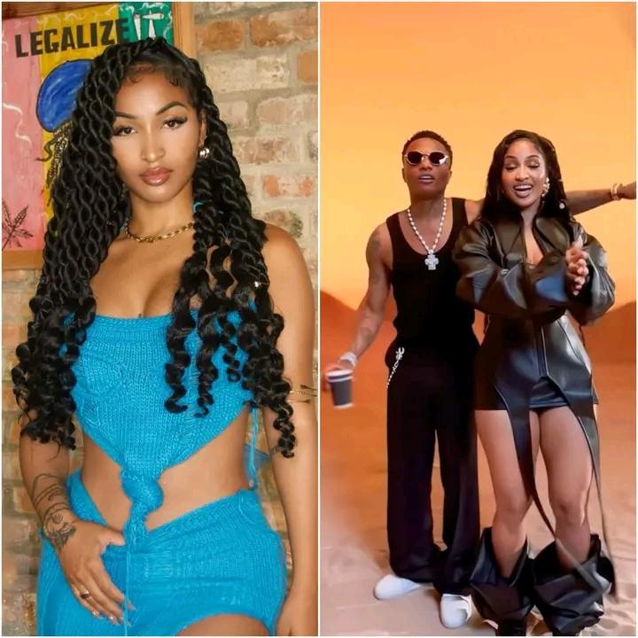 IfeanyiSan88932's tweet photo. “Wizkid is the best, I see why you guys love him”

—Jamaican singer, Shenseea says Wizkid made her feel at home with some Nigerian local dishes. https://t.co/2ZMLf3Sjuj