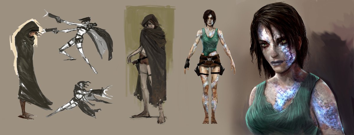 Sp12Mp's tweet photo. These early TRU Doppelganger concept arts were quite something https://t.co/65MuI2tFS0