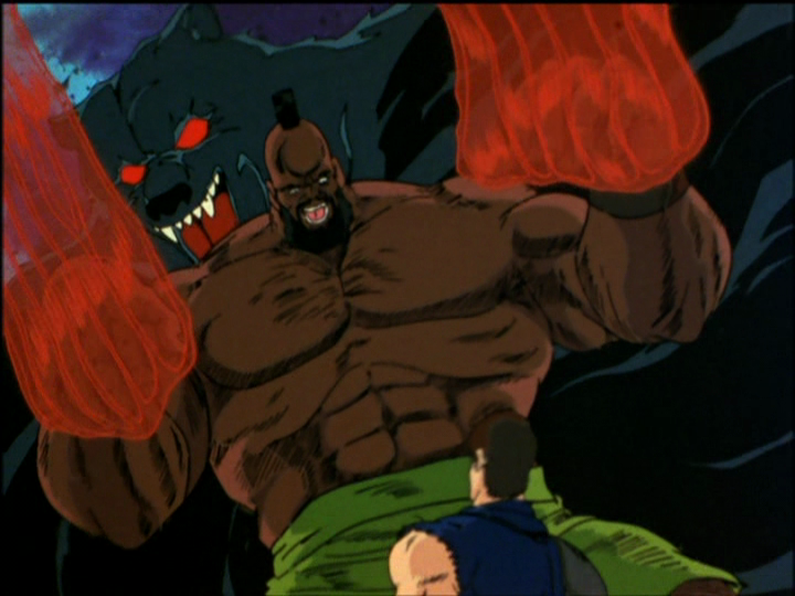 THEAnimeHERO's tweet photo. @Unknown1542256 He originates from the pilot manga which can be read in the Iron Don Quixote vols, and I'm super sure this was the inspiration for Zangief. The 1984 anime added filler material by borrowing from the pilot in EP33. https://t.co/7Vm53qLVQn