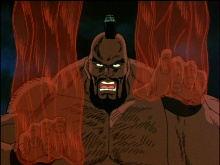 THEAnimeHERO's tweet photo. @Unknown1542256 He originates from the pilot manga which can be read in the Iron Don Quixote vols, and I'm super sure this was the inspiration for Zangief. The 1984 anime added filler material by borrowing from the pilot in EP33. https://t.co/7Vm53qLVQn