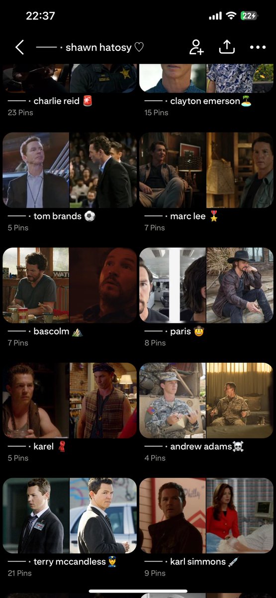 cuti3_81's tweet photo. so if anyone is looking for anything specific you can find it in these 40 sections of my Shawn Hatosy board on pinterest💗 

this took a lot of time and months, and im updating it with more of his characters soon. 

lmk what other section you want added😋

https://t.co/4xcQU69JXb https://t.co/v1DpkXltmL