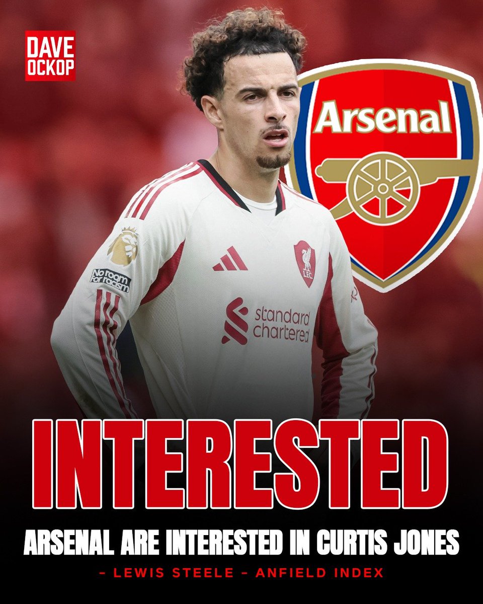 DaveOCKOP's tweet photo. Arsenal have an interest in Curtis Jones, according to Lewis Steele speaking to Anfield Index. https://t.co/UxiGnSNph6