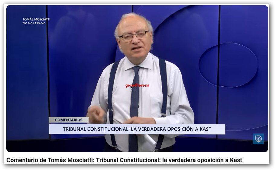 gene_llerena's tweet photo. MOSCIATTI denuncia q el TRIBUNAL CONSTITUCIONAL es una trinchera SOCIALISTA q fue potenciada por BORIC al nombrar a individuos "ignorantes" en D° Constitucional (sic) pero cercanos a esa izquierda frenteamplista, ¿se quedarán de brazos cruzados frente a esto? 🤔🤔🤔 https://t.co/DPLJoAXwXb