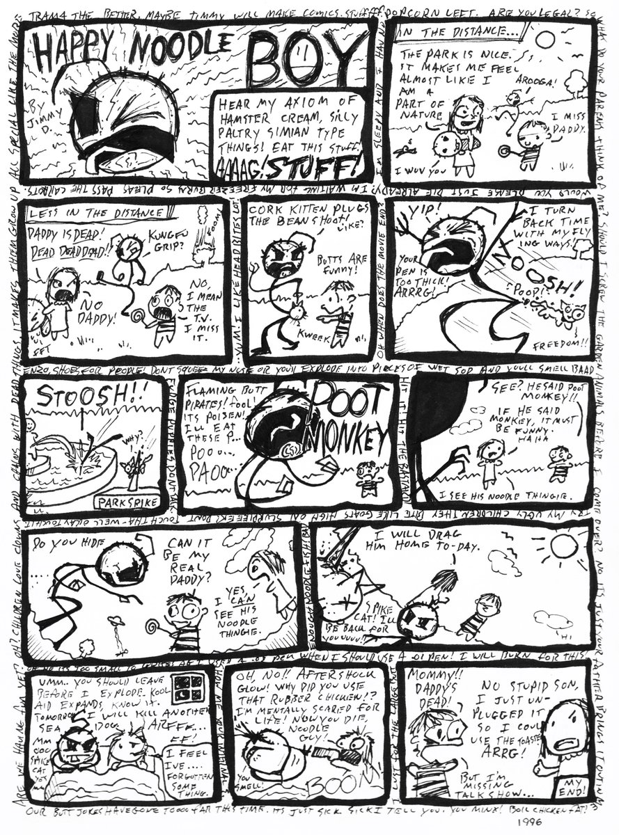 DivineNucleus's tweet photo. @JhonenV 1996 Happy Noodle Boy Alt Timeline https://t.co/OZ4LTIcyDS