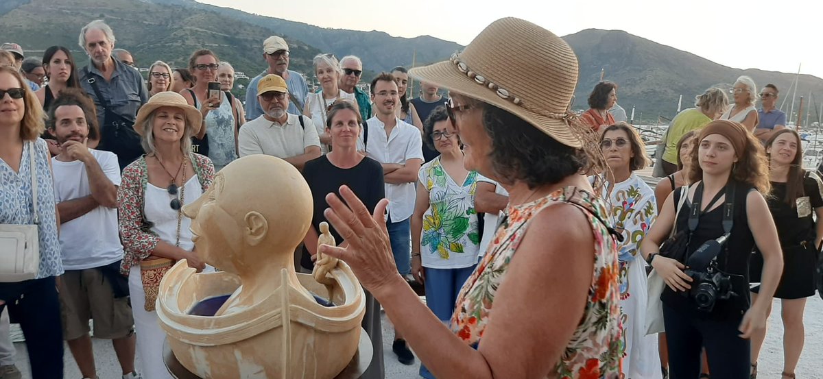 Gironanoticies's tweet photo. El Port de la Selva converteix el Cap de Creus en una gran galeria d’art a l’aire lliure  https://t.co/hj3RzQsPOI

La XV edició de TramuntanART omplirà el  municipi d’art contemporani fins al 12 de juliol amb instal·lacions,  performances i recorreguts artístics  #TramuntanART @elportdelaselva