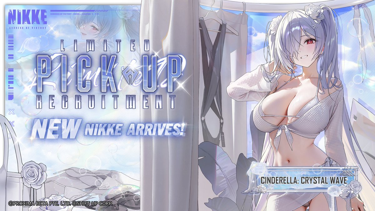 TheawesomeMCB's tweet photo. With the summer livestream this is my favorite announcement, Cinderella has 2 forms in 1 skin! Simply beautiful! I'm 100% pulling for her. Cinderella deserves to be pulled by everyone!

#NIKKEsummer2026 https://t.co/UjSE59Cbm7