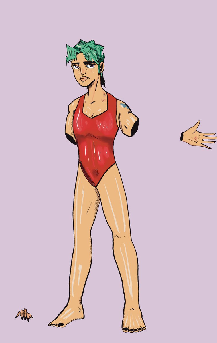 drawnbyphaye's tweet photo. Met this lady as i drew today. I don’t know anything about her, maybe you can help me figure her out? https://t.co/yd1u0Jqnik