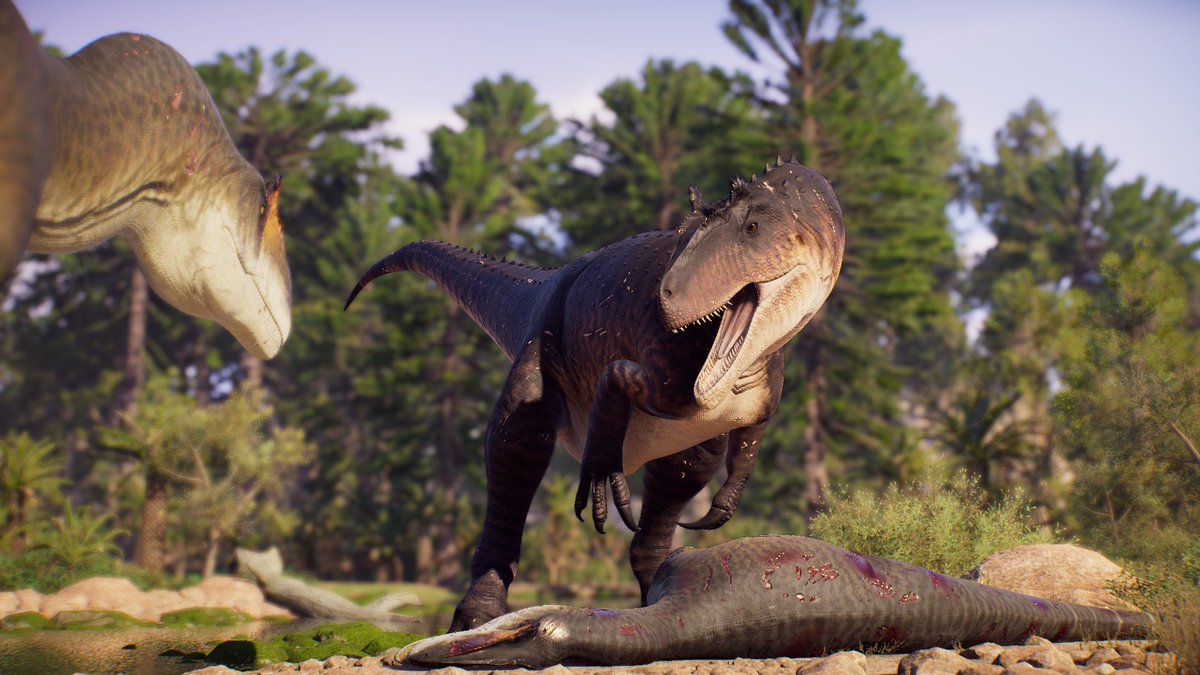 PFPD24's tweet photo. Allosaurus anax. The killer of killers. 

#PrehistoricKingdom https://t.co/NCKO4QBfCd