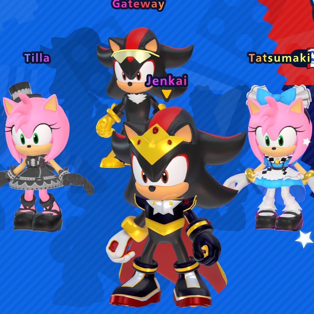 JenkaiXCX's tweet photo. One thing that makes me jump out of my skin is the double ShadAmy win screen ;v;
(Don't look at me like that! ;v; ) https://t.co/vTEhtzzgg5