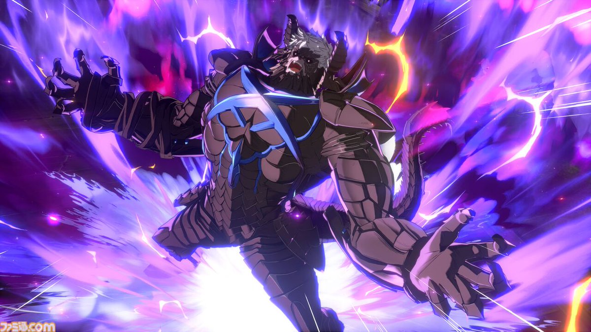famitsu's tweet photo. グラブル格ゲー『グラブル ヴァーサス ライジング』イドが9月17日に配信決定
https://t.co/jqgahxGdoB

『リリンク』から追加キャラが参戦。破壊の竜の力を身に宿す、ゼーガ・グランデ空域随一の剣士

同日のバージョン2.60アプデでは、新共通システム、ステージなど追加。Switch2版も発売 https://t.co/z7MWvJnvCR