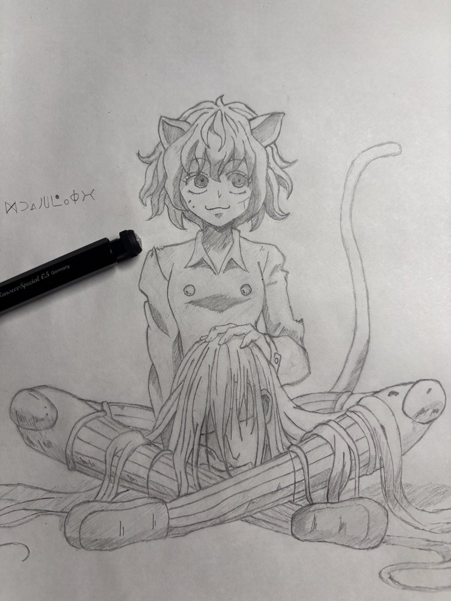 6snt_'s tweet photo. ピトー描いてみた https://t.co/bhtOP5VW7d