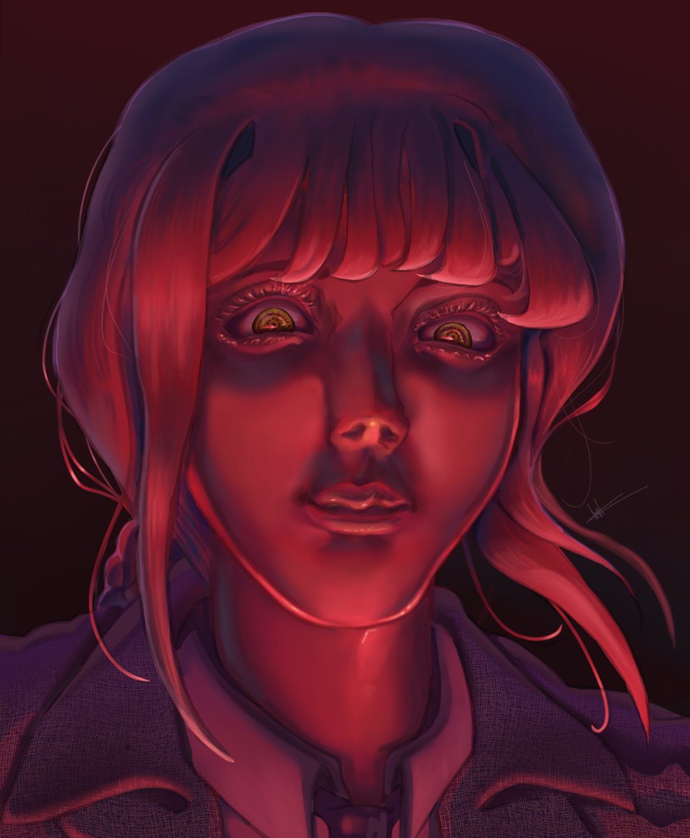 k_chia_m's tweet photo. Dibujo de #makima de #chainsawman que  hice a mi estilo

#csm #anime #fanart https://t.co/L7SzQXNU29