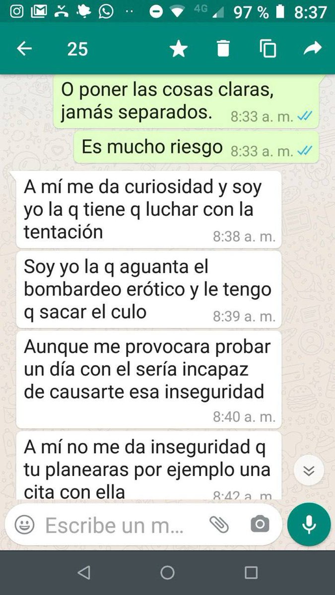 cuckoldmensaje2's tweet photo. Diálogo de una pareja swinger 🔥 https://t.co/sFyJ8fJQG9