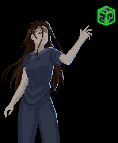 DarkSpawnRPG's tweet photo. Say hello to "1238", the protagonist of Dark Spawn: Infestation! 

#pixelart #indiegame https://t.co/FIXRJhtOYv