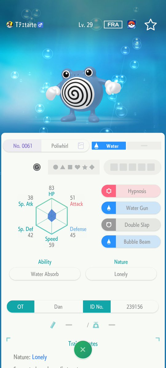 gohomedex's tweet photo. French followers:

I need your help to research a glitch. It seems GO transfers involving Pokémon with special characters names get their names scuffed when transferred, and this mostly affects French names (see screenshots).  But the glitch seems very inconsistent 1/3 https://t.co/oJr7WhB4Dz