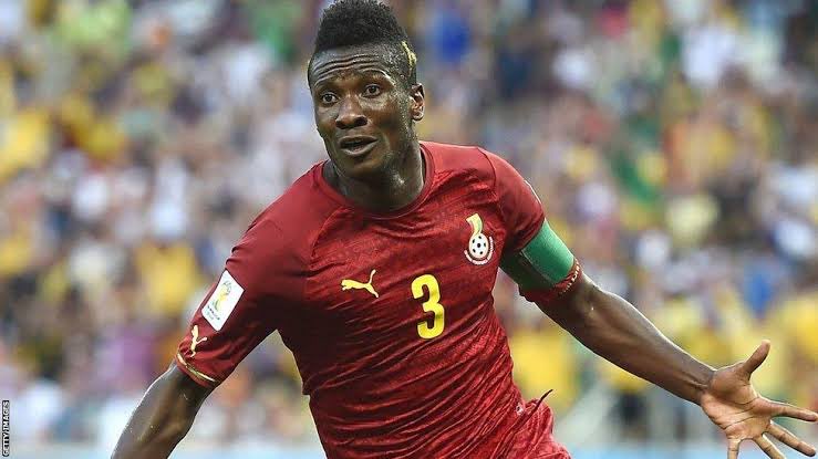 FabOrnstei's tweet photo. Asamoah Gyan is Ghana’s all-time top scorer at the FIFA World Cup. He has 6 goals total across 3 World Cups: 2006,2010, and 2014

He’s also Africa’s all-time leading scorer at the World Cup. https://t.co/smP3ayAZz1