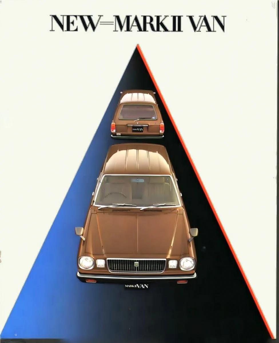 お座敷テクノ в X: „#昭和の国産車カタログ 1976年 トヨタ - マークⅡ