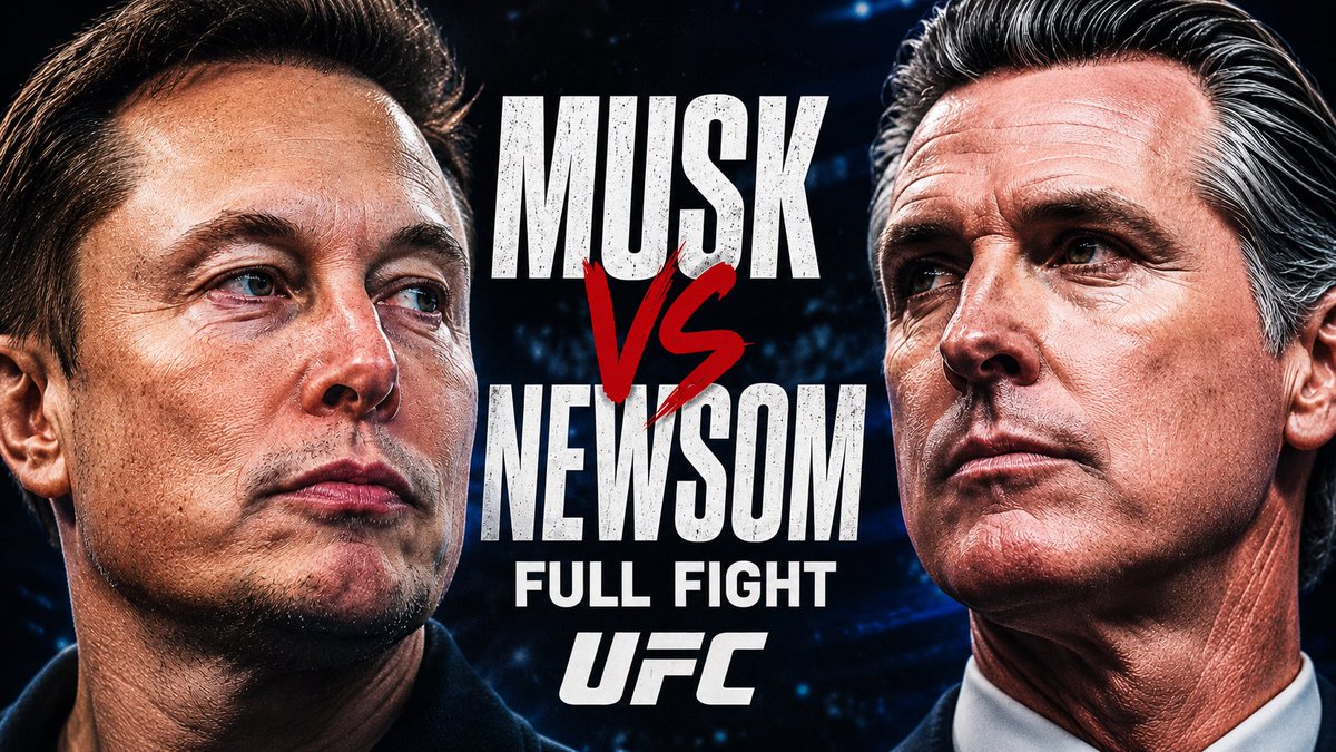 thepublicguy's tweet photo. @GavinNewsom @danawhite  @joerogan let’s settle this in the Octagon. https://t.co/Trgas9fciS