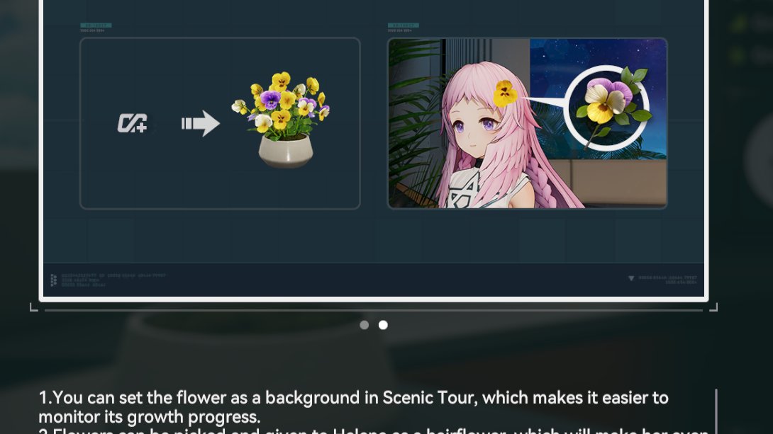 On_TheBounce's tweet photo. Girls Frontline 2, the game about android mecenaries and murderous conspiracies added a "grow flowers to put in your daughter's hair" side activity 

VERY cute https://t.co/Cc7H4iWRRP