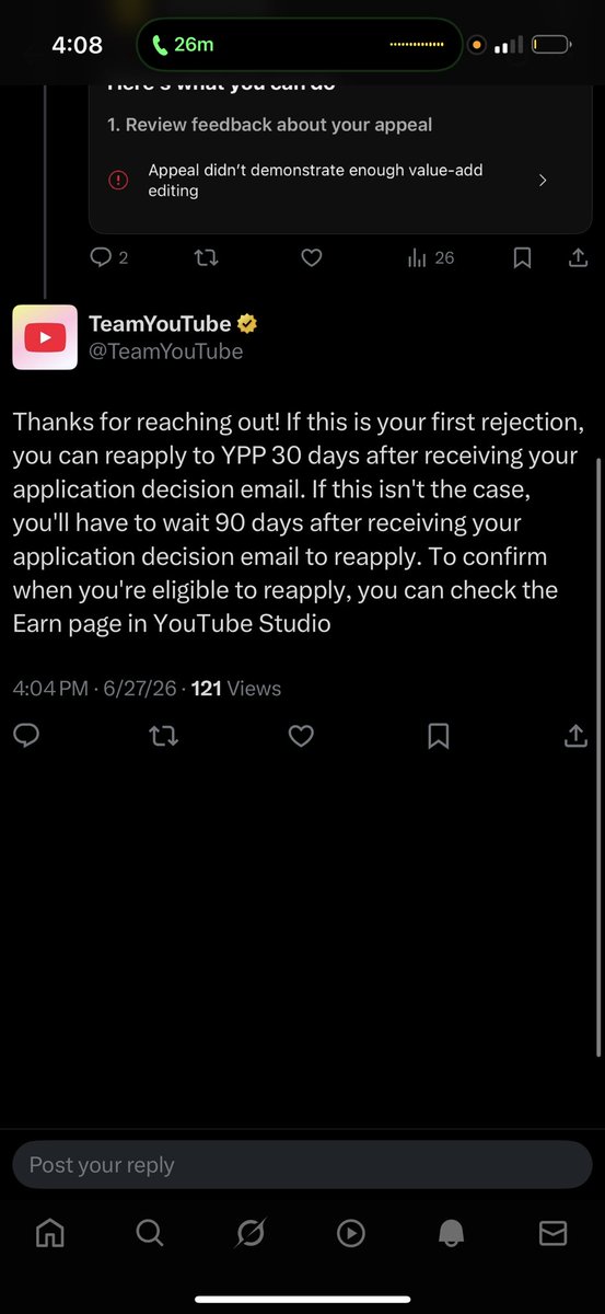 duwajii's tweet photo. @TeamYouTube if you watch the appeal video you can clearly see me break down my entire editing and recording process; all of the videos on my second channel is unique so it is not re-used content 

my problem is the appeal saying i didn’t add value editing when i did https://t.co/FqS12qc3kc