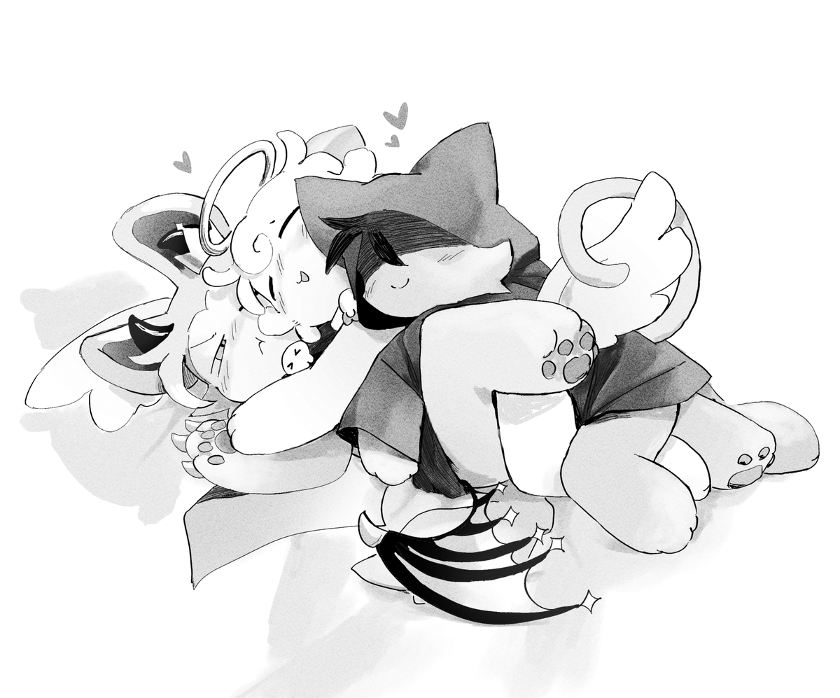 Cinnaleaf's tweet photo. devil cuddle pile
#でびコネ https://t.co/gTEUmUUSgH