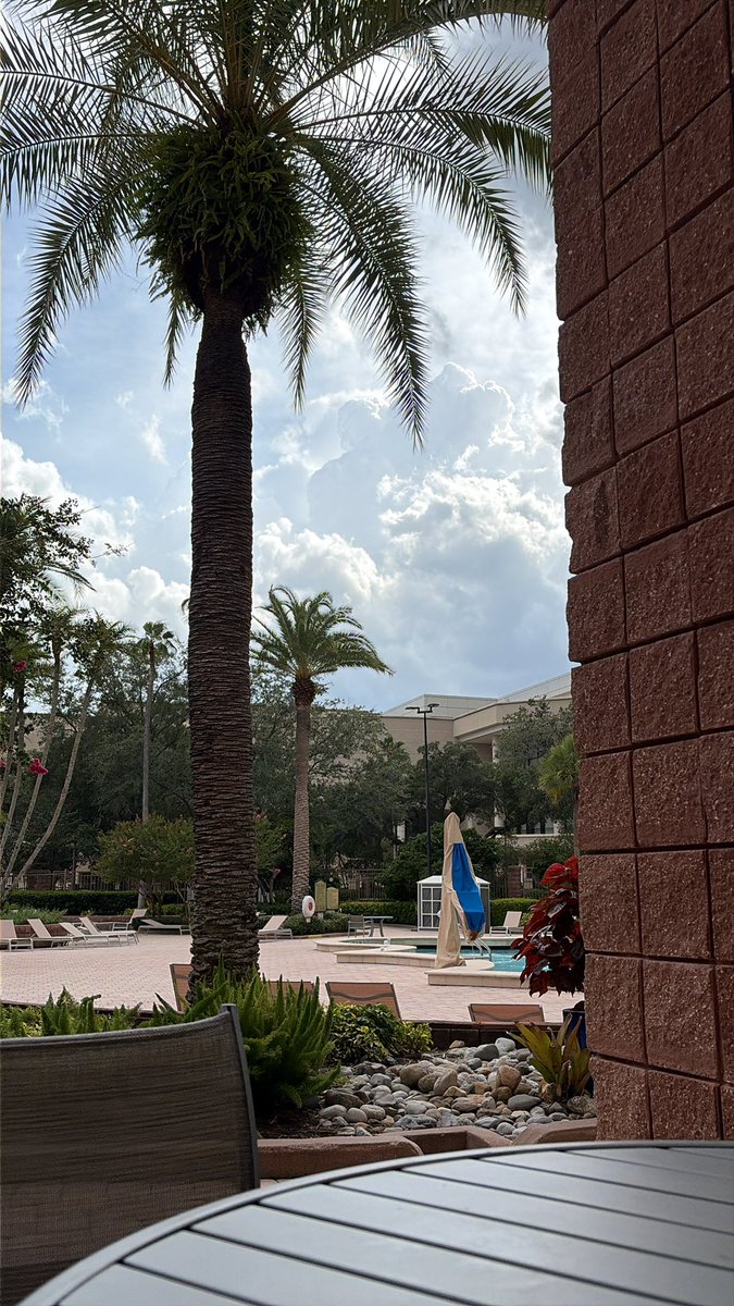 Cncdky's tweet photo. Made it to #ISTElive26. Too bad they closed the pool just as I got ready to take a dip https://t.co/yd0m9DI2mU
