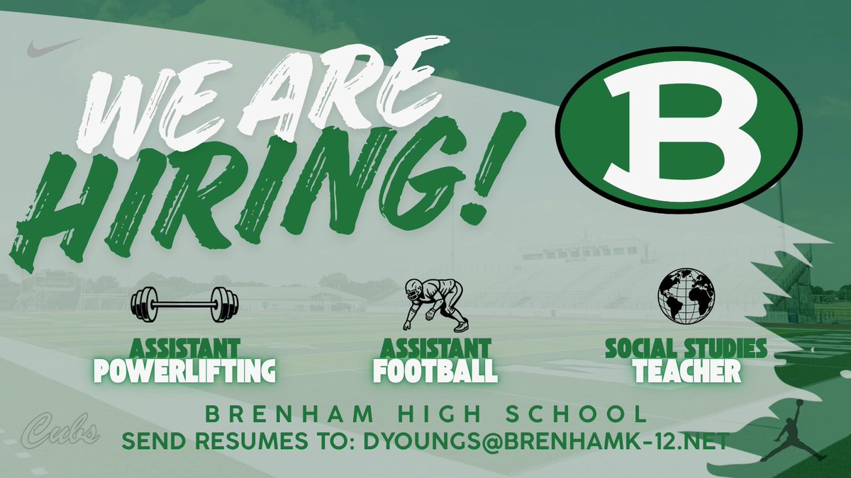 BrenhamCubAth's tweet photo. Come join the Pride! https://t.co/TfsCzrEC7k