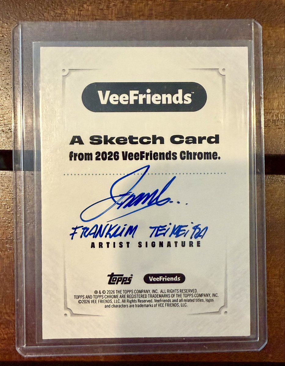 IcemanMB56's tweet photo. We finally hit our 1st sketch
(after a dozen plus boxes 😬🤬😂)
BE CONFIDENT #VFam https://t.co/2JlcQvnCB7
