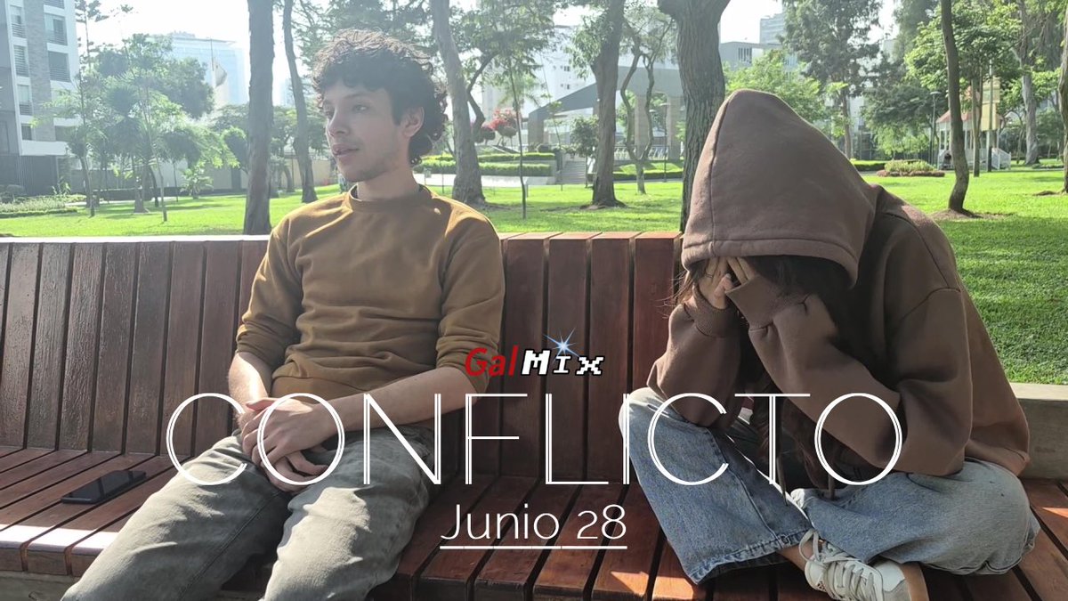 GalMixOficial's tweet photo. ¡Queridos guapetones! 
Mañana se estrena nuestro primer cortometraje, “Conflicto” en Nuestro canal de youtube Galmix Universes

La historia sigue a Steve que tras embarazar accidentalmente a su novia, debe enfrentar junto a ella una difícil decisión sobre el futuro de su bebé. https://t.co/bvb7FuGrYq