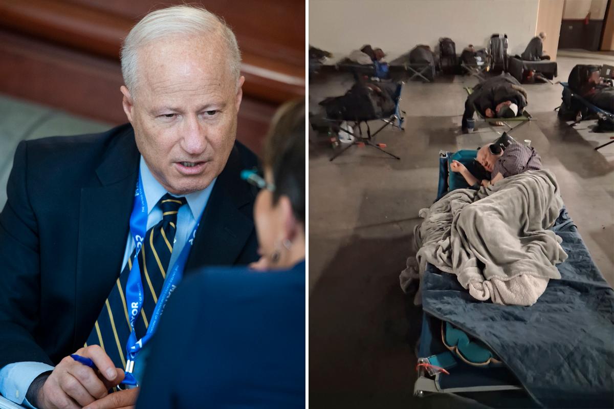 nypost's tweet photo. Colorado mayor sleeps on a homeless shelter cot every Friday night https://t.co/oAx1EtTmpG https://t.co/pZ9wCwzB1w