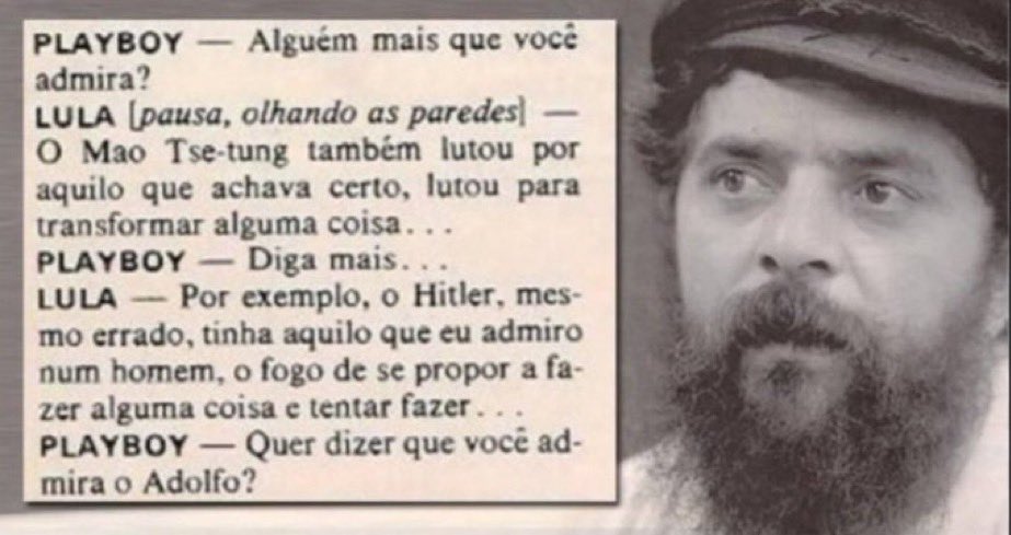 Saray_sandrac's tweet photo. @CarolDeToni @AguiarAlfe19333 Lula Nazi https://t.co/bEnmdAId5v