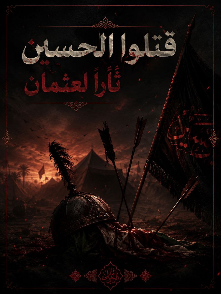 Haidari212's tweet photo. استغلال "دم عثمان" كأداة شرعنة
​كانت التهمة التي وُجهت للإمام علي (ع) بالتقصير أو التواطؤ في مقتل عثمان هي "الوقود السياسي" الذي استخدمه الأمويون لإسقاط شرعية خلافة الإمام علي، ومن ثم توريث هذا العداء للأجيال التالية على مدى عشرين سنة لقتل الامام الحسين (ع). https://t.co/1zCibQgqYx