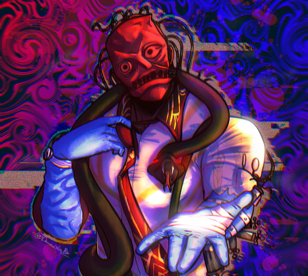 DemonistraR's tweet photo. please bring him back to the banquet.... We miss him🥹 #dbdfanart #TheDoctor #HermanCarter https://t.co/rnbwbekQZz