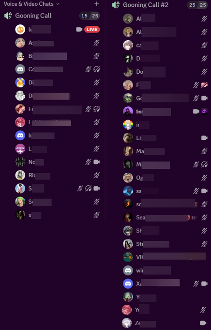 gooningserver tweet picture
