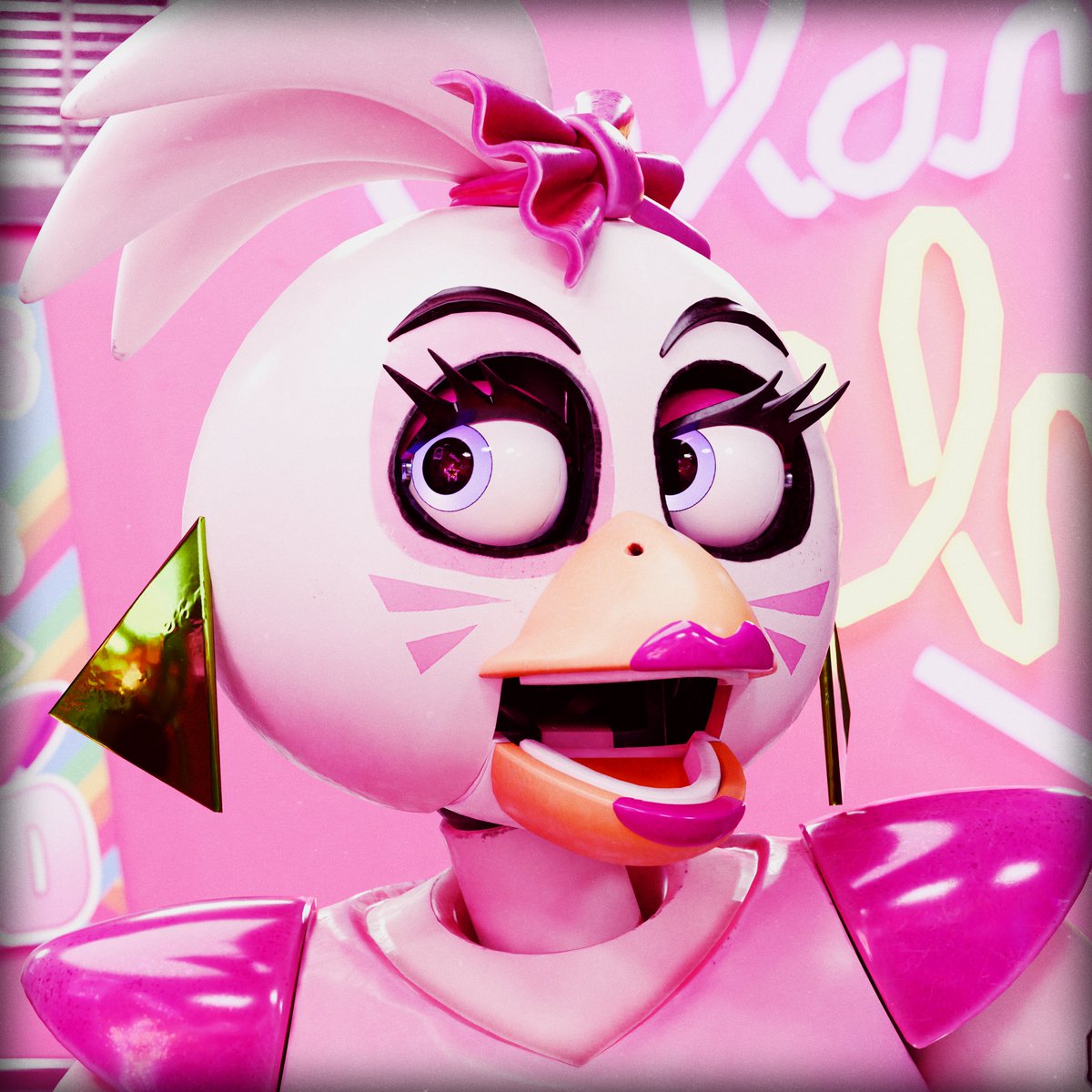 Blackterio's tweet photo. Security Breach Icons (REMAKE)

Part 1 - GLAMROCKS https://t.co/wU1D3VA0Ql