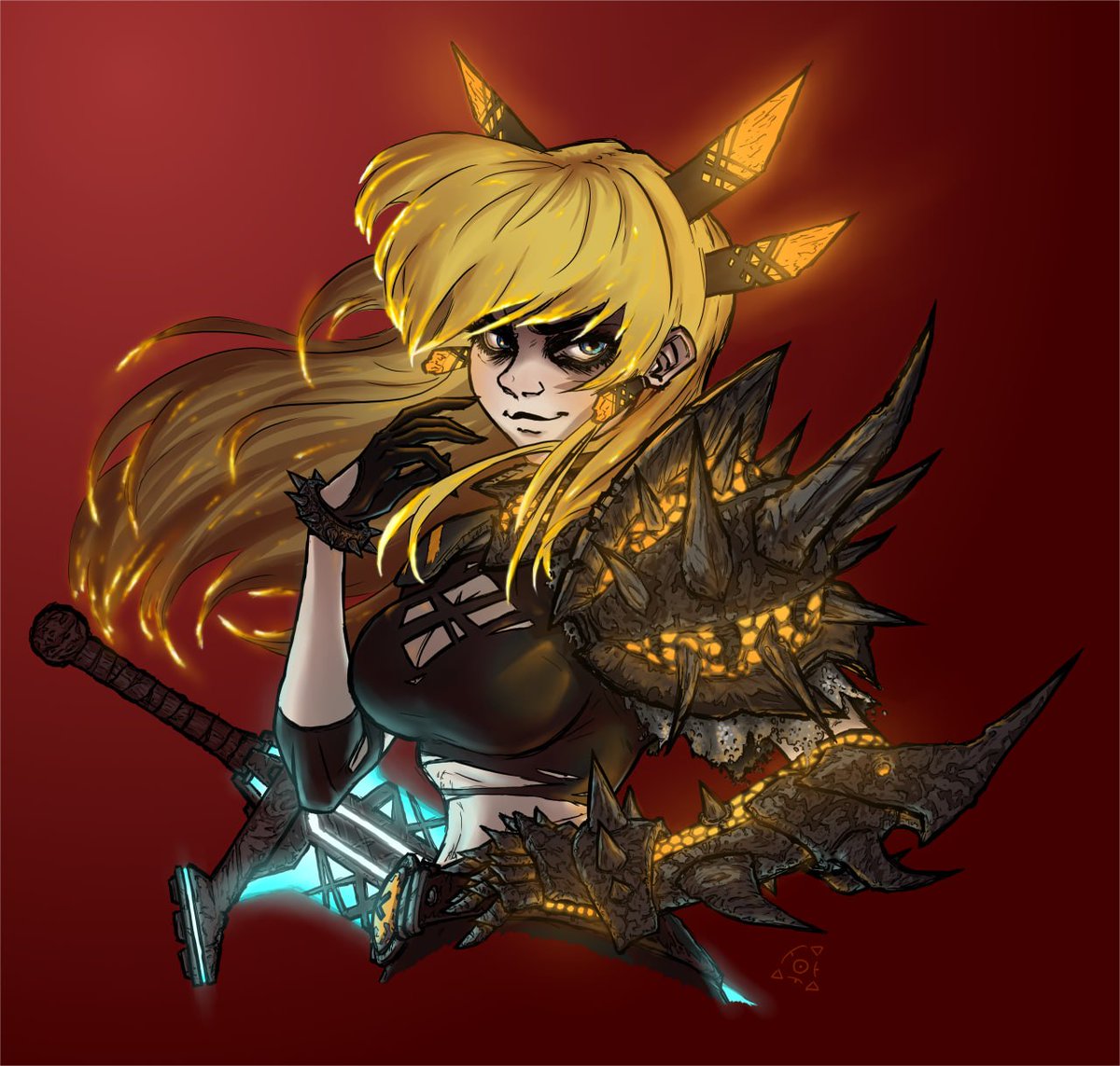 Coll_tar's tweet photo. #Magik #illyana #illyanarasputin #xmen #marvel #fanart #colltar https://t.co/qD5duLTLh7