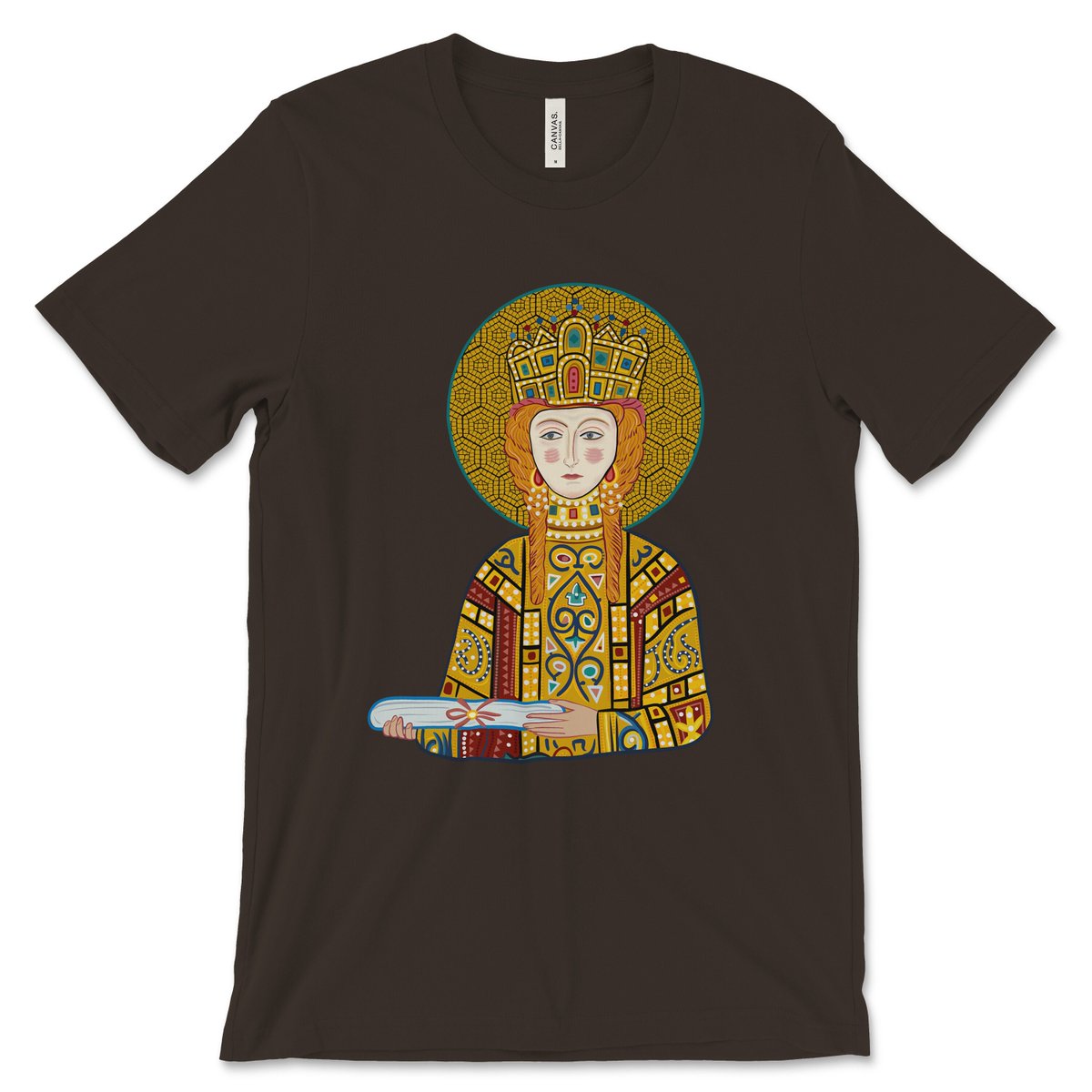 archaeologyart's tweet photo. Byzantine Empress Eirene: Ultra-Soft Premium Cotton T-Shirt

https://t.co/akDg9avKHS https://t.co/rYZicRlo64