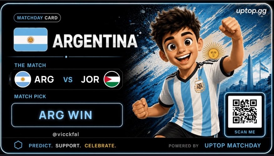 vicckfal's tweet photo. I'm in! 🏆 @uptopgg_ Matchday drops 10 winners a day, each taking a $25 Apple gift card.

Would Messi score an hat trick today? 🤔 

Make your pick 👉 https://t.co/OT6Tr8tiCZ https://t.co/M3o0fnfQGY