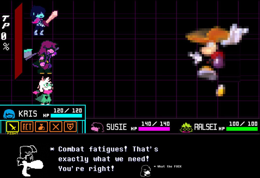 SaladaFlores69's tweet photo. #rayman #deltarune https://t.co/49kAtOhpxQ