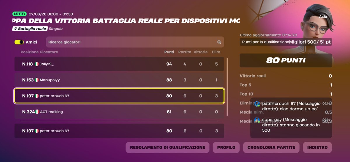 cri___fn1's tweet photo. Qual vcc solo mobile OCE, ASIA, EU
SEE YOU TOMORROW ON @EXY_Lollo 😈😈🤮 https://t.co/cG8h4X0qyr