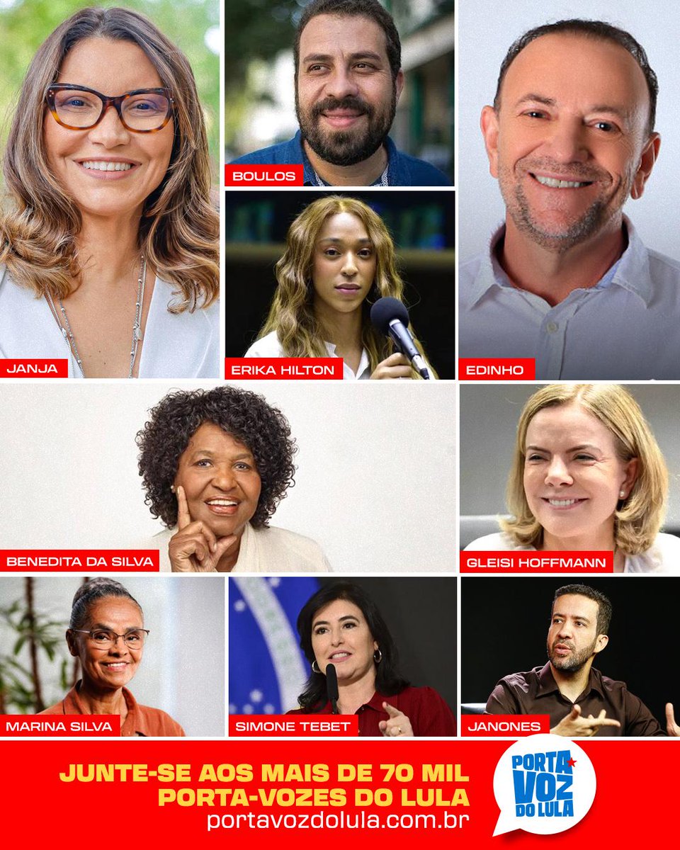 sandraselmasr's tweet photo. O momento é grave e o povo brasileiro precisa se unir para defender o Brasil dos traidores da Pátria. Junte-se aos mais de 70 mil porta-vozes do LULA, faça seu cadastro, convide seus amigos e compartilhe. 
https://t.co/tT5oNLunJh https://t.co/wByAzvuZyY
