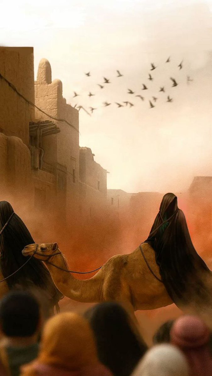 JuzaeKarar's tweet photo. لا حول ولا قوة الا بالله العلي العظيم
في مثل هذا اليوم
_أي يوم الثاني عشر من شهر محرم الحرام دخول سبايا اهل البيت سلام الله عليهم الى الكوفة 
عندما رأت العقيلة أهل الكوفة في هذه الحالة أشارت إليهم بالسكوت، ولما هدأت الأصوات توجهت إليهم بكلمة، تذكر بمنطق أبيها (عليه السلام (١) https://t.co/TMQ1egbj3S