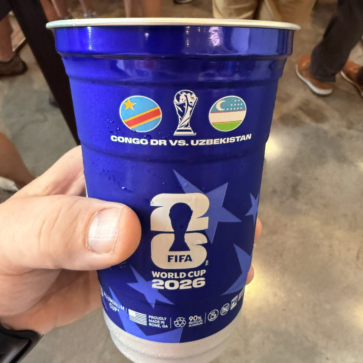 Sean_Stewart's tweet photo. People are saying this may the biggest game at Mercedes Benz Stadium to date #WorldCup https://t.co/2BrwDNSiH3