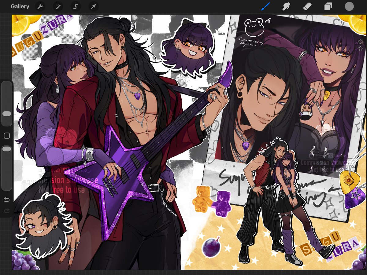 frrroz_i's tweet photo. 💜💛

#ocxcanon https://t.co/vzjOcRV8GJ
